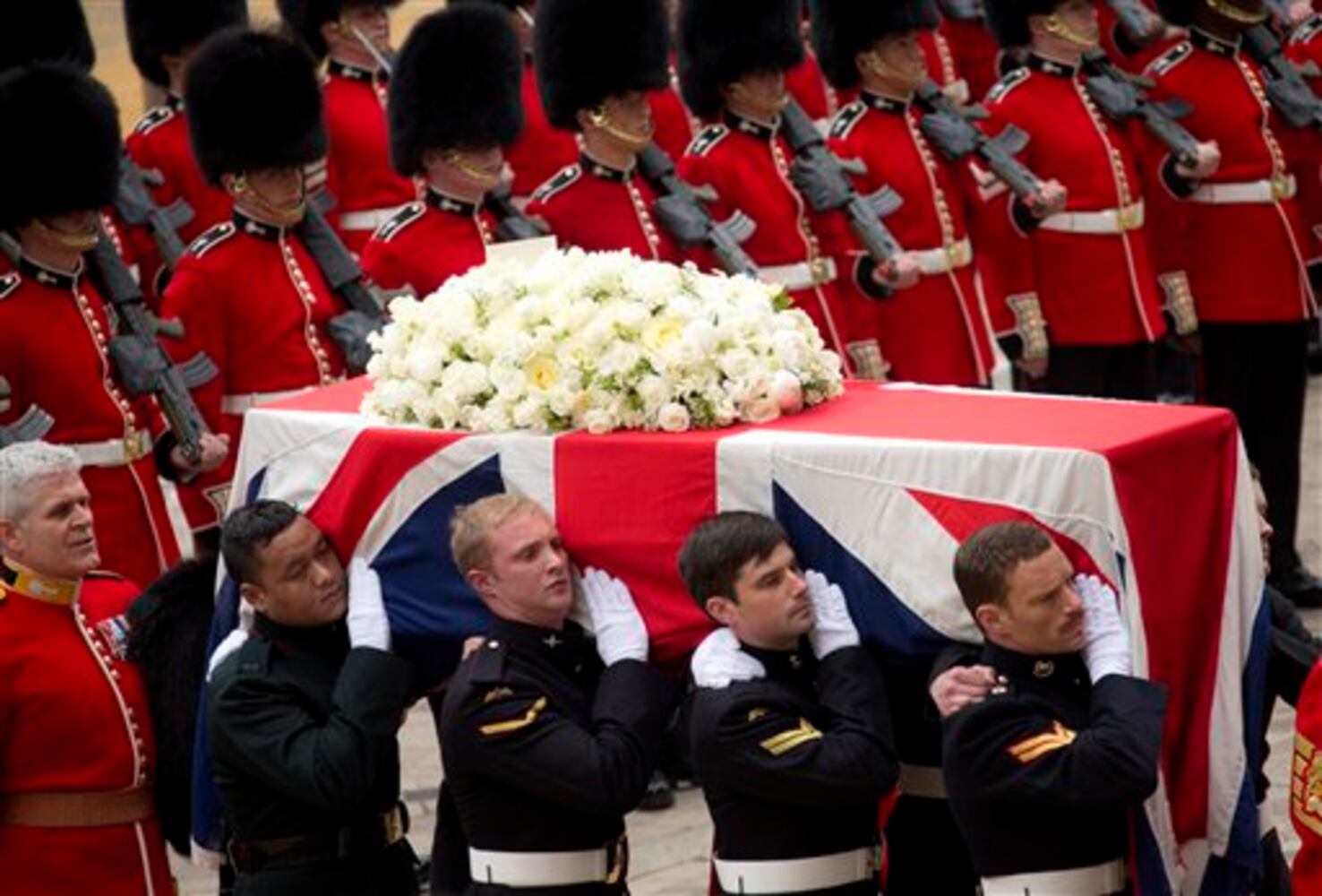 Margaret Thatcher funeral