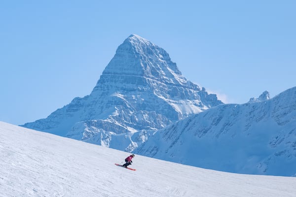 Hit the slopes early this season at one of three ski resorts inside Banff National Park in Alberta, Canada, or ski all three on one lift ticket. (Courtesy of Reuben Krabbe)