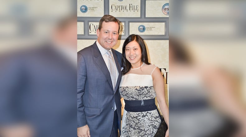 Fox News' Ed Henry and wife, Shirley Henry, attend the Capitol File's WHCD Welcome Reception at The British Embassy on May 2, 2014 in Washington, DC. Henry just returned to work after donating part of his liver to his sister.