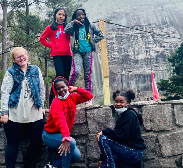 Afterschool director Allie Reeser took students on a field trip to Georgia’s Stone Mountain during winter break last December. (Star-C)