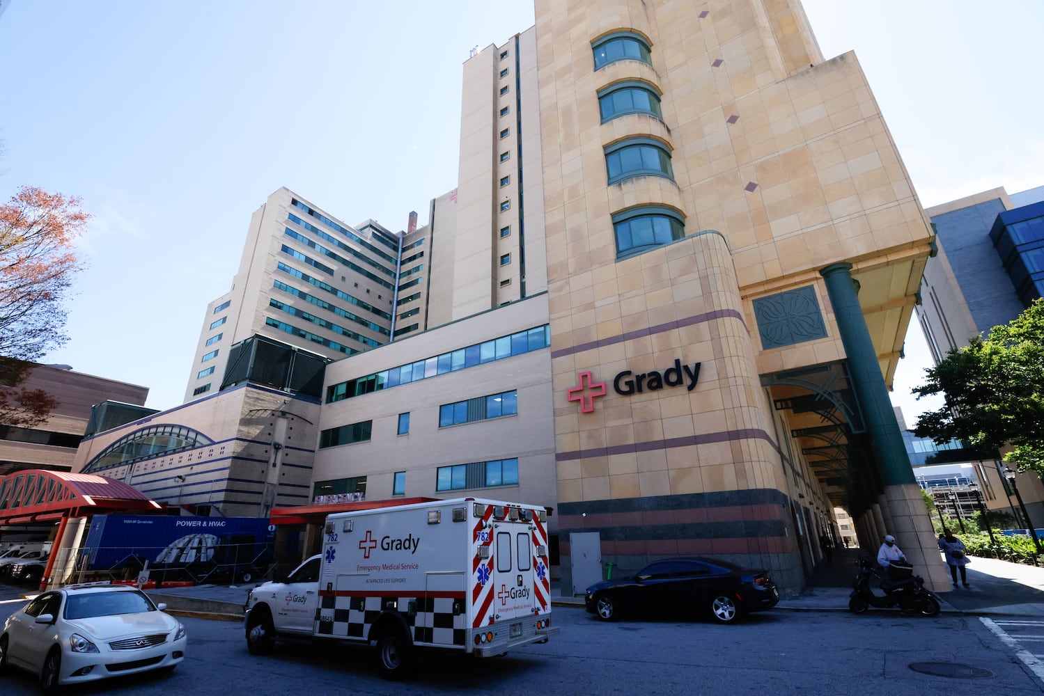 The Robert W. Woodruff Foundation and a group of sister foundations spearheaded an effort to save Grady Hospital.
(Miguel Martinez/AJC)