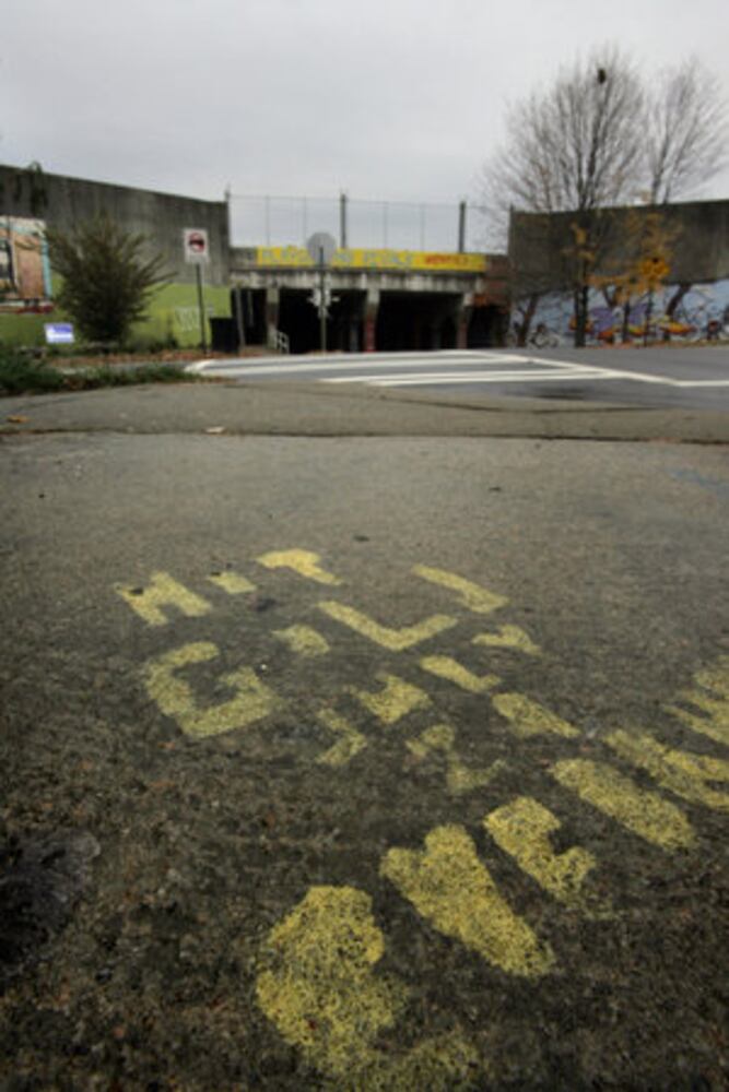 Atlanta's stencil graffiti
