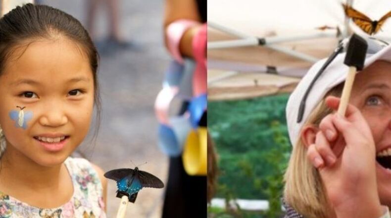 Dunwoody Nature Center invites visitors to reserve time to enjoy a Butterfly Experience. CONTRIBUTED