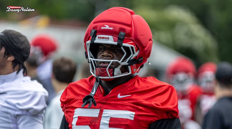 Zykie Helton-Georgia football-UGA football