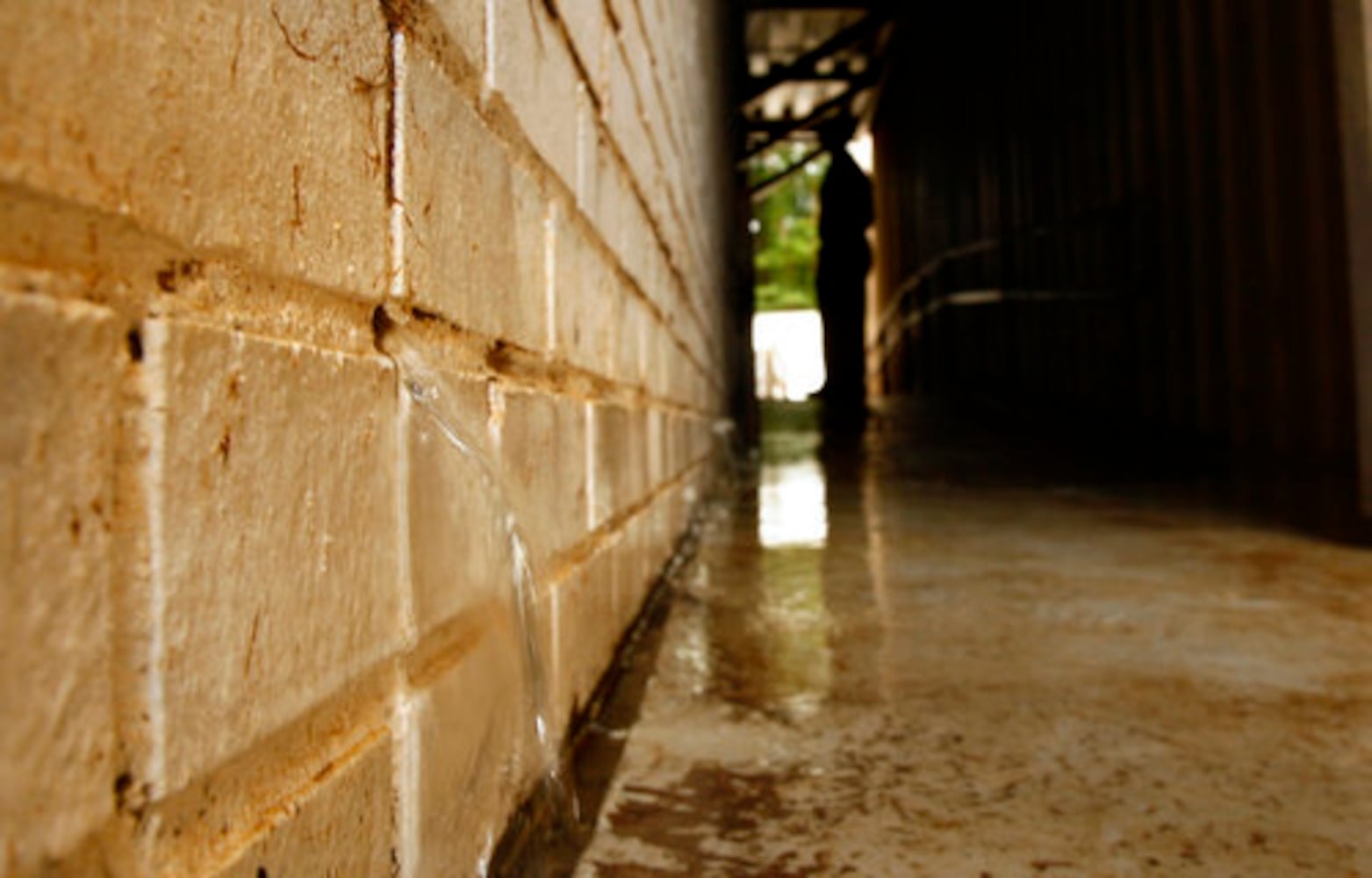 Clarkdale School damaged in flood