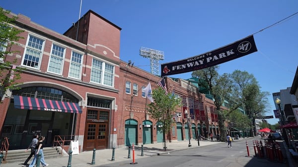 -Fenway Park is seen Tuesday, June 3, 2025, in Boston. (AP Photo/Robert F. Bukaty)