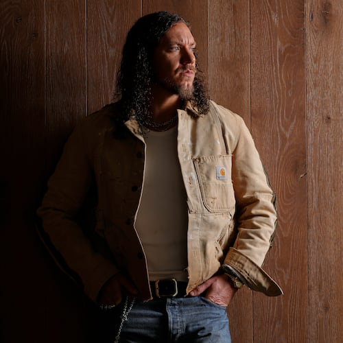 Brandon Lake poses for a portrait Tuesday, Nov. 18, 2025, in Nashville, Tenn. (AP Photo/George Walker IV)