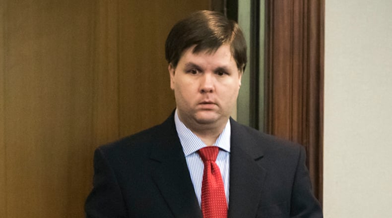 Justin Ross Harris enters the courtroom during his murder trial, Thursday, Nov. 10, 2016, in Brunswick, Ga. (Stephen B. Morton/Atlanta Journal-Constitution via AP, Pool)