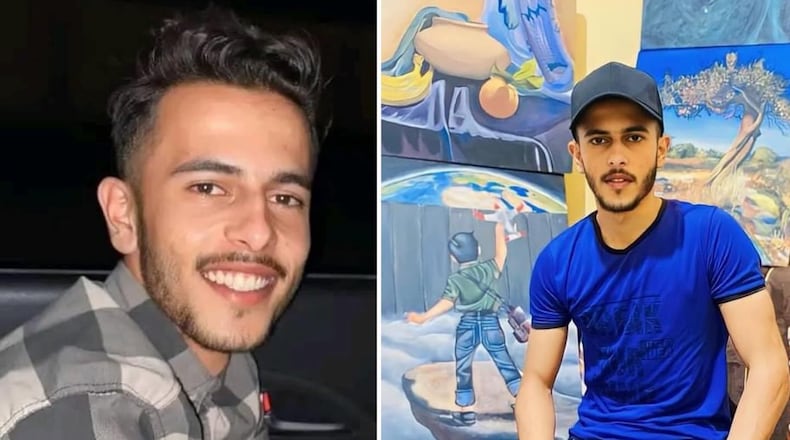 Mohammed, a Palestinian artist, was killed in Gaza.