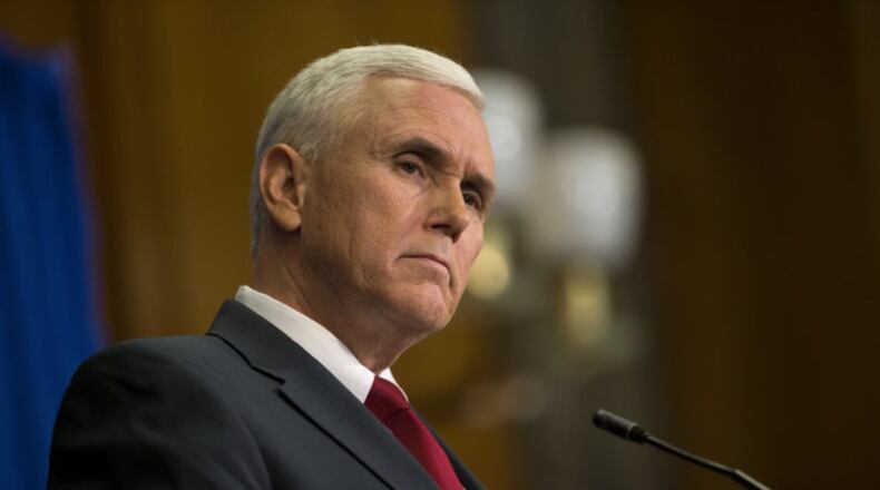Gov. Mike Pense of Indiana