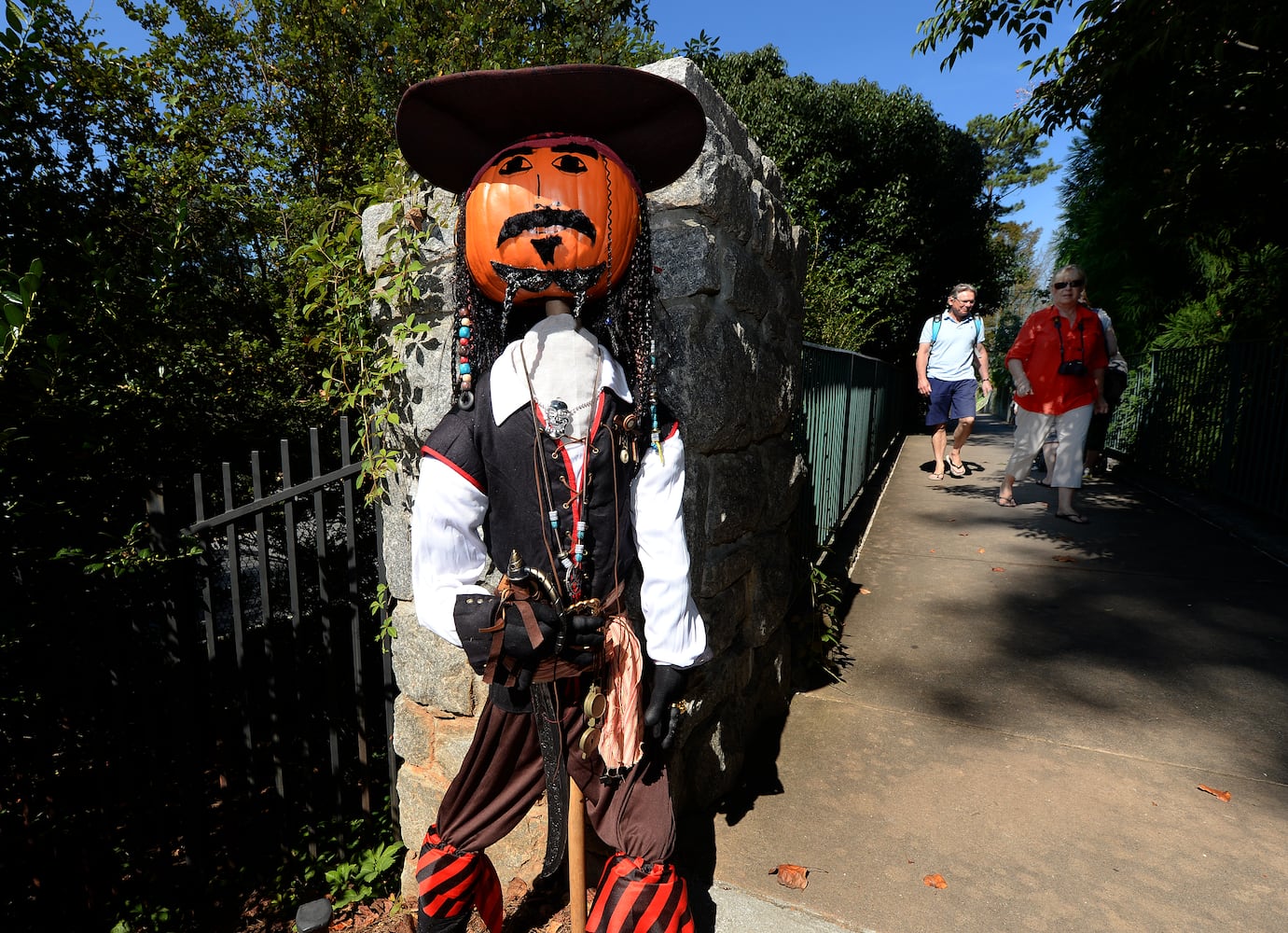 Scarecrows in the Garden