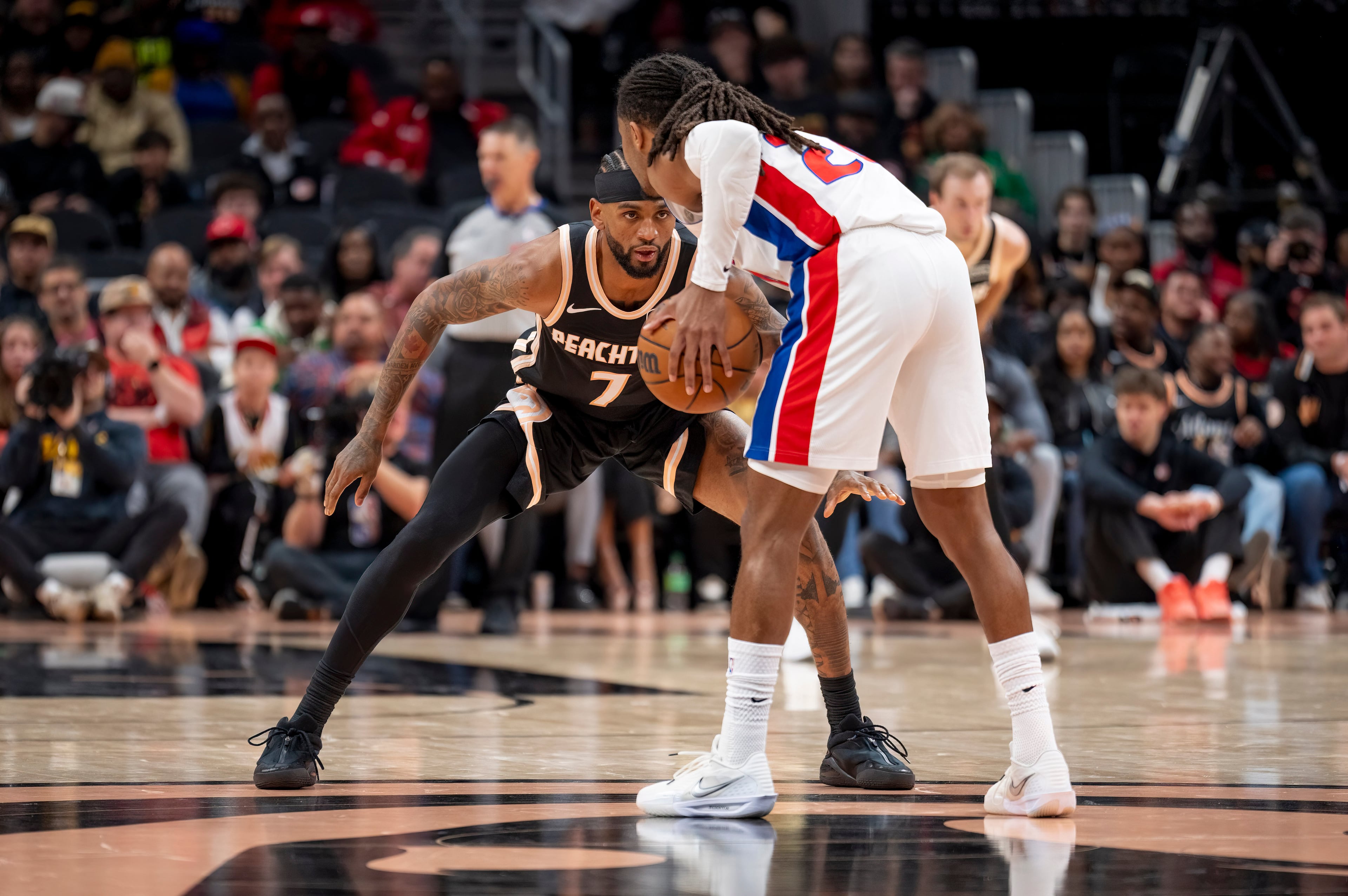 Pistons Hawks Basketball