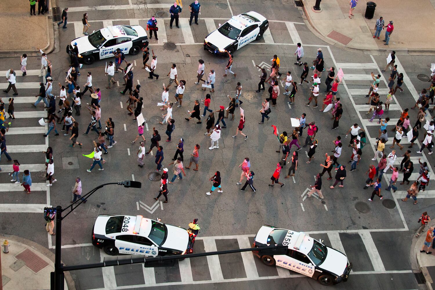 Officers shot in Dallas