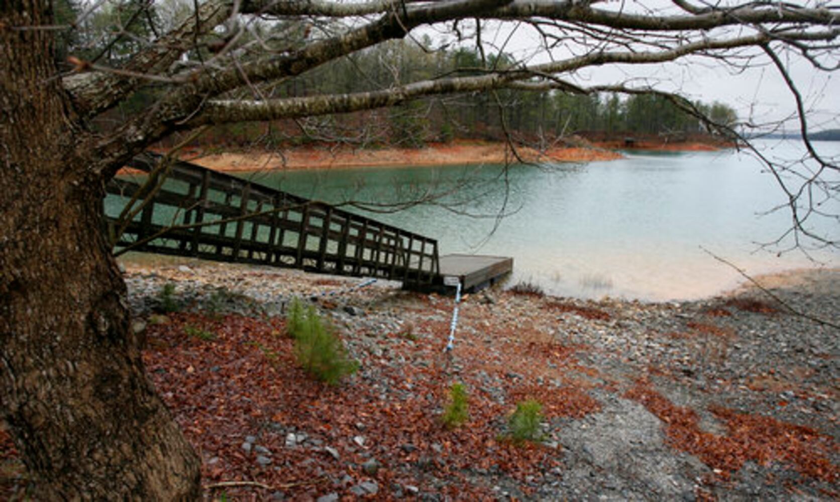 Lake Lanier before and after