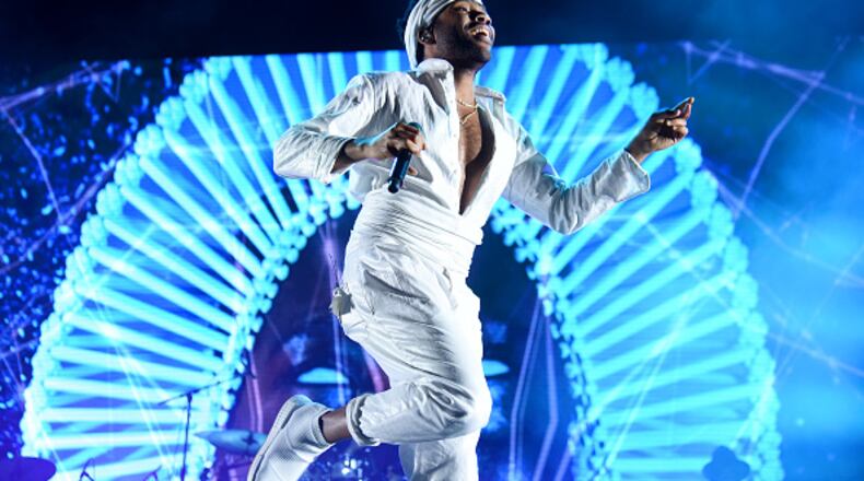 Album of the Year nominee: "AWAKEN MY LOVE"  Donald Glover of Childish Gambino performs onstage during the 2017 Governors Ball Music Festival - Day 2 at Randall's Island on June 3, 2017 in New York City.  (Photo by Nicholas Hunt/Getty Images)