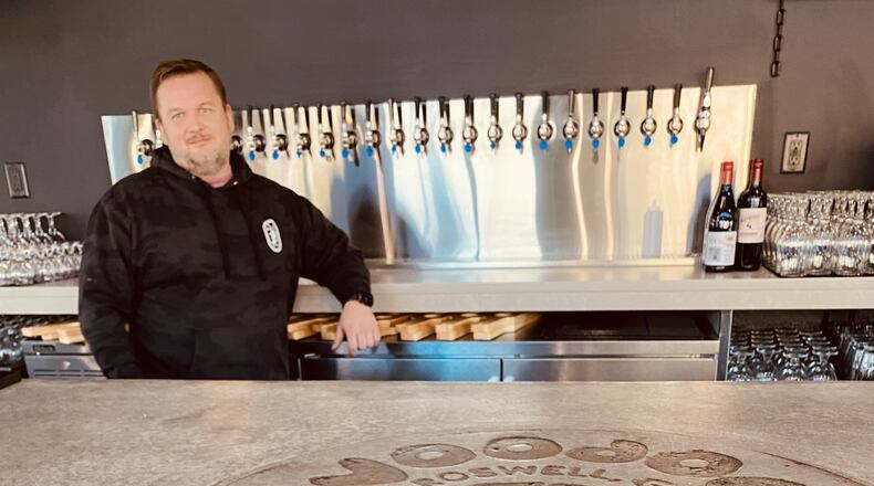 James Rouse owns the Roswell location of Voodoo Brewing Co. with his wife, Betsy. (Courtesy of Voodoo Brewing Co.)