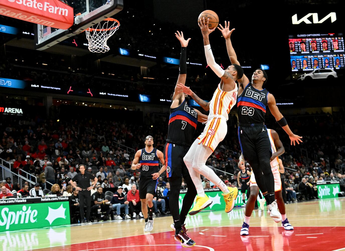Hawks vs. Pistons