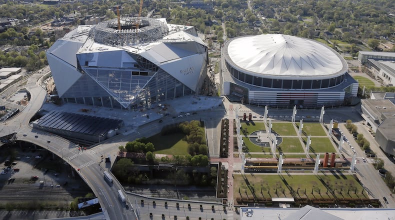 The Georgia Dome will be imploded on Nov. 20.