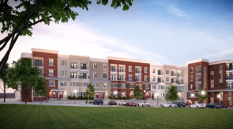 The residential portion of the City Springs redevelopment in downtown Sandy Springs will be named “Aston City Springs,” the developers announced. AJC FILE