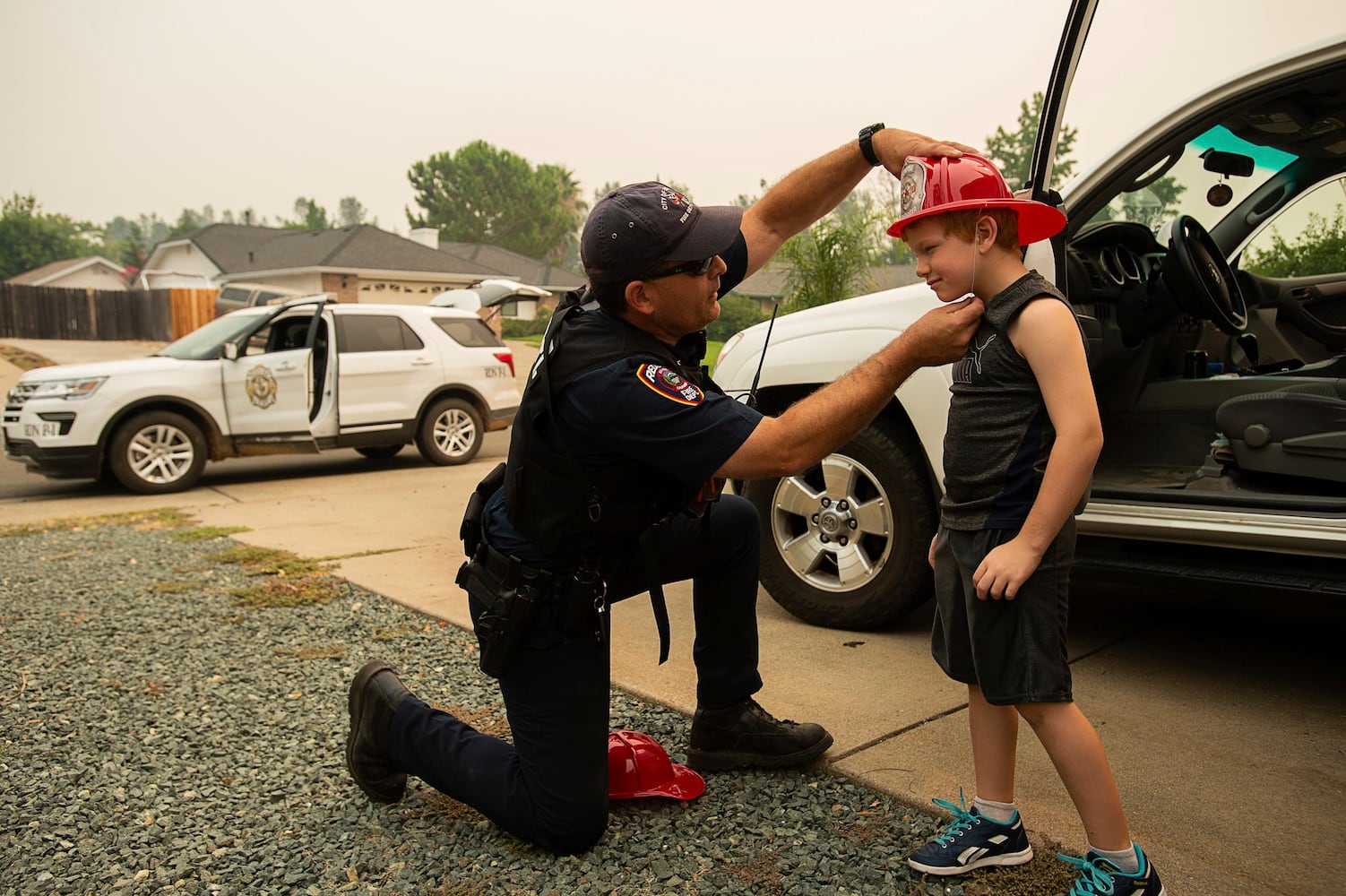 Carr Fire burns in Northern California