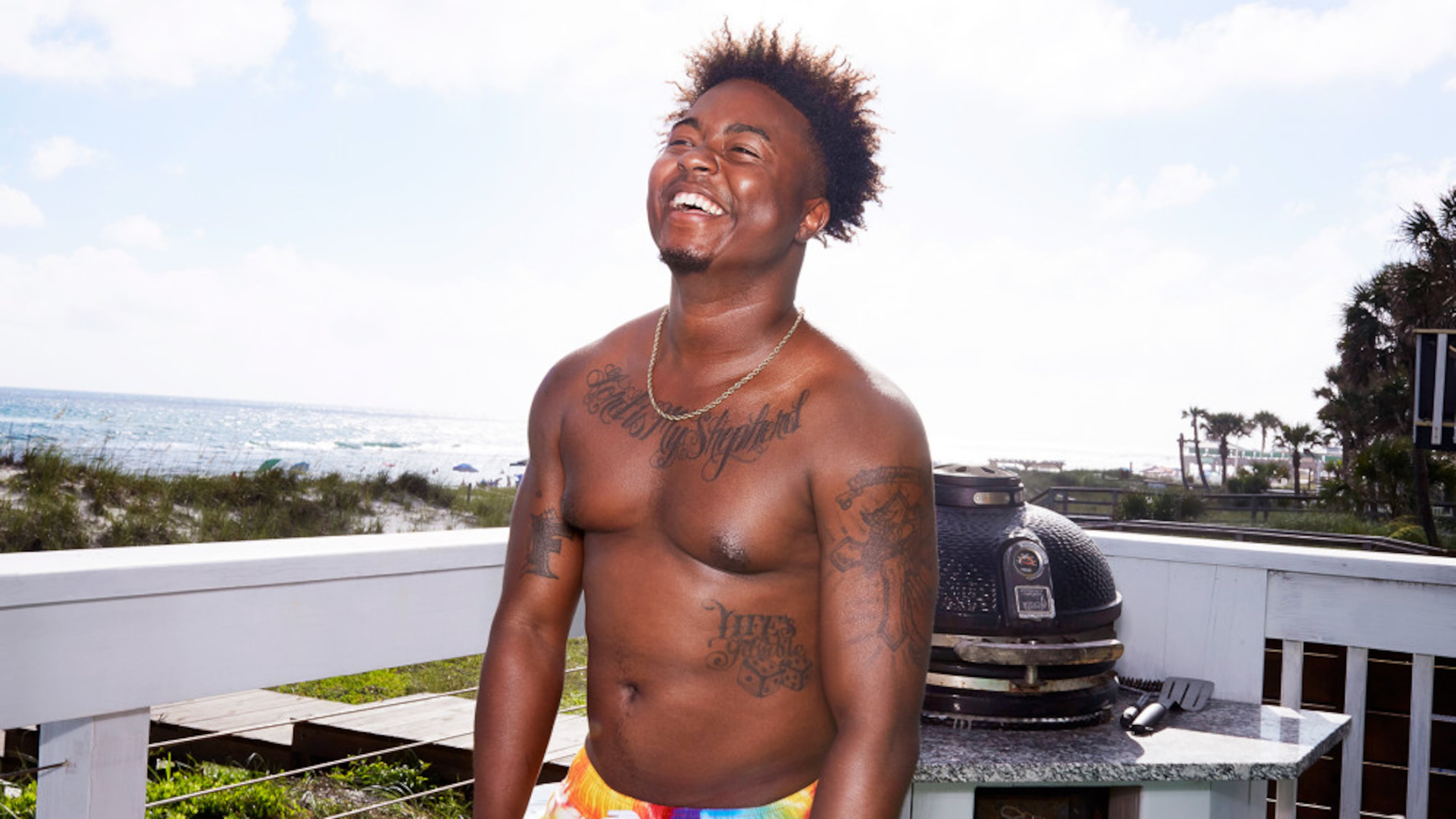 Atlanta's Kirk Medas starred in MTV's "Floribama Shore," an offshoot of "Jersey Shore" shot mostly in Florida. (Rodney Ho/AJC)