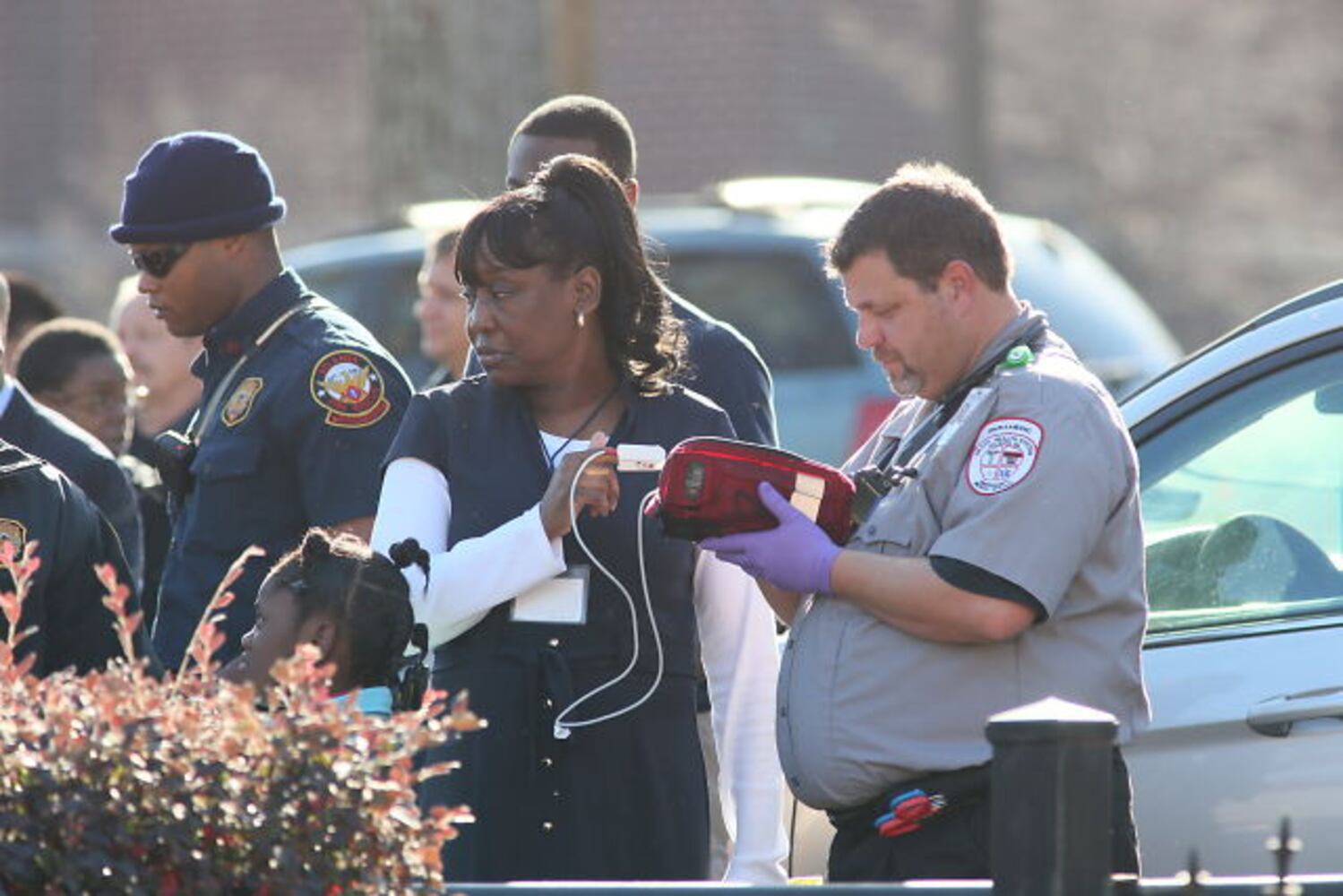 Photos from the scene