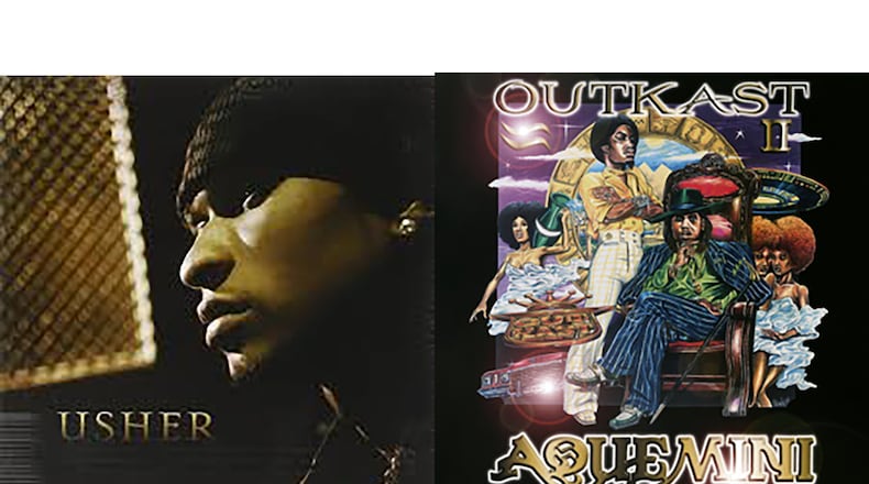 Two Atlanta acts make the cut of Apple's 100 best albums of all time: Outkast and Usher.