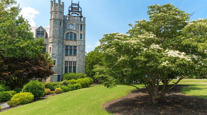 The bucolic Gothic Revival-style campus of Oglethorpe University is steps away from the hustle and bustle of Peachtree Road in Brookhaven. It was here in 1940 that then-college President Thornwell Jacobs” “Crypt of Civilization” was sealed, arguably kicking off the modern-day time capsule movement that led to the founding of the International Time Capsule Society here. CONTRIBUTED BY JENNI GIRTMAN / ATLANTA EVENT PHOTOGRAPHY