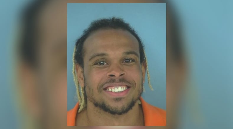 Shannon Brown was arrested in Tyrone on Saturday on a charge of aggravated assault.