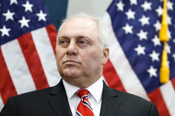 U.S. House Majority Leader Rep. Steve Scalise wants to see Georgia state Rep. Houston Gaines in Congress. (TNS)
