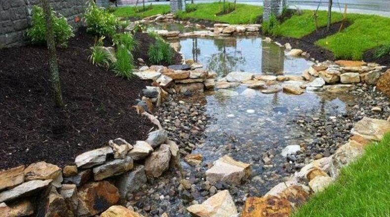 Including possible funding, Cobb County residents can learn how to avoid stormwater runoff in their yards with the installation of cisterns, dry wells and rain gardens. (Courtesy of the Georgia Association of Conservation Districts)