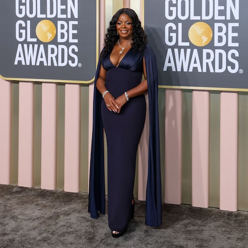 Janelle James arrives at the 80th Golden Globe Awards at the Beverly Hilton Hotel on Tuesday, Jan. 10, 2023, in Beverly Hills, California. (Robert Gauthier/Los Angeles Times/TNS)