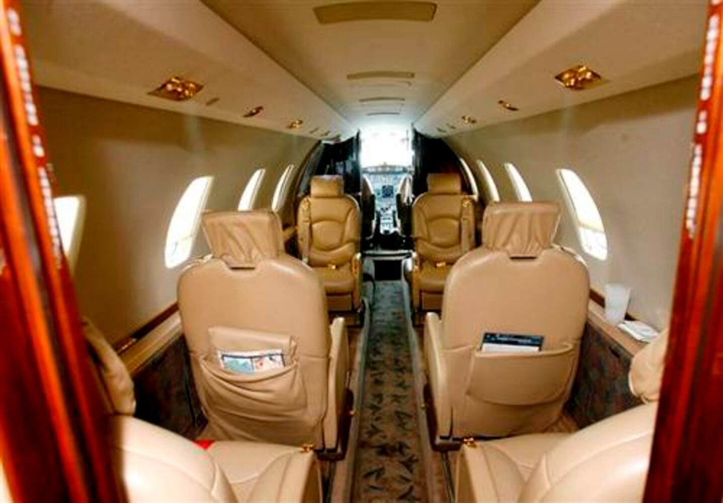Rich keep private jet service flying high