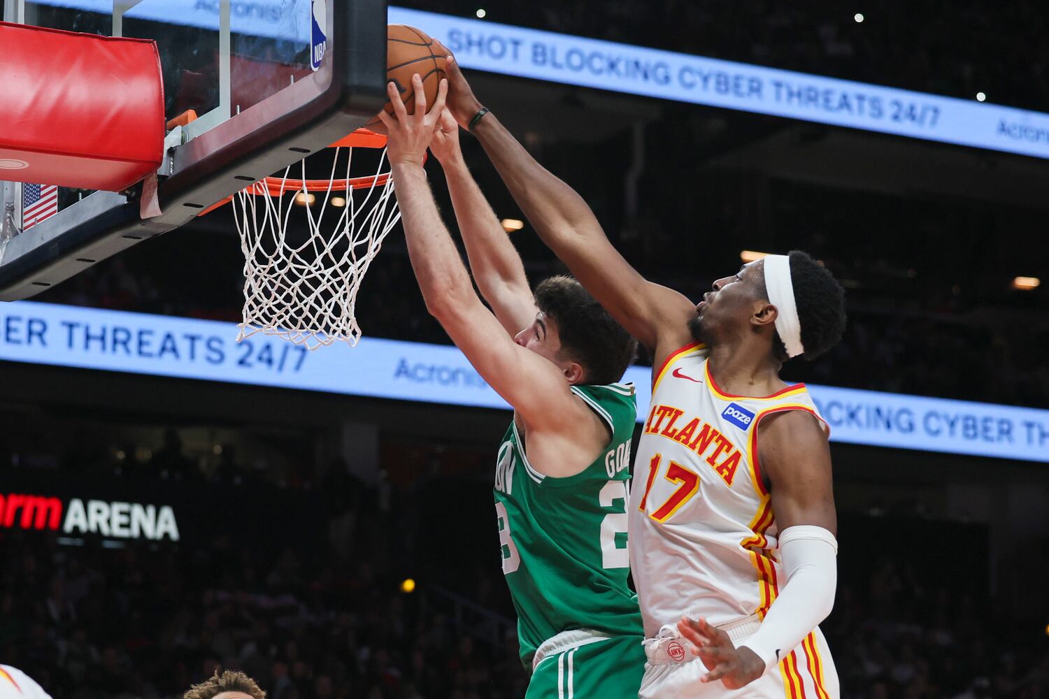 Atlanta Hawks host the Boston Celtics