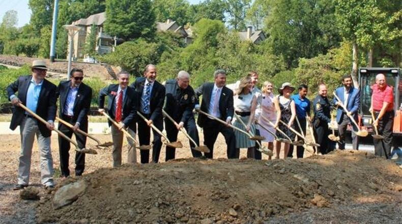 Local and state officials gathered for a groundbreaking on Friday.
