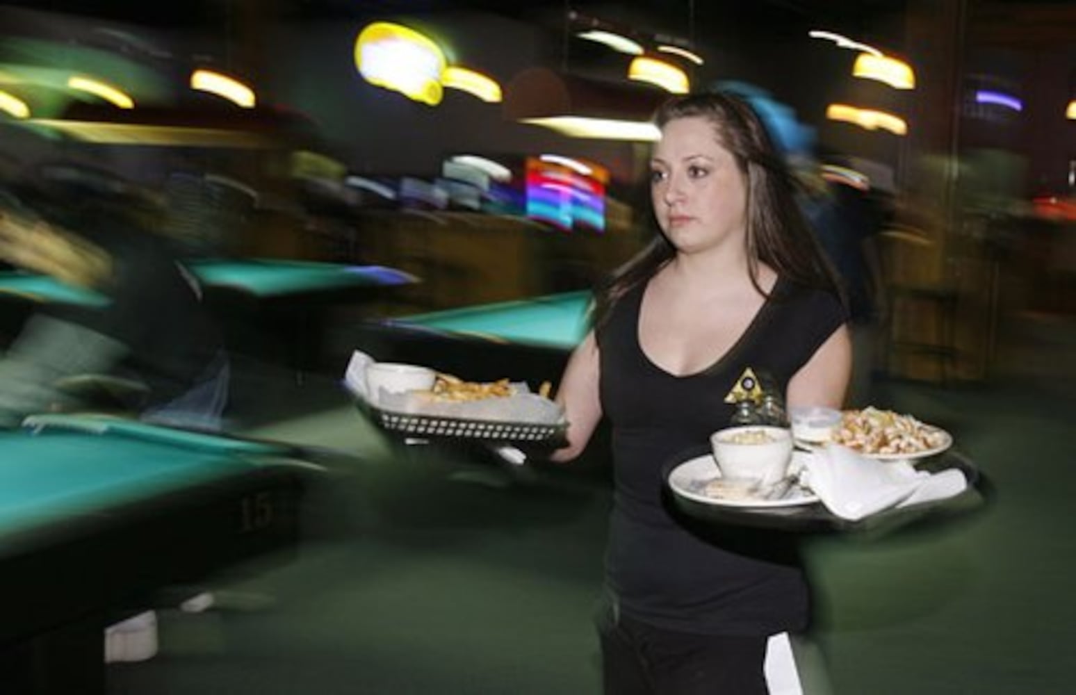 Pool hall offers solace in tough times