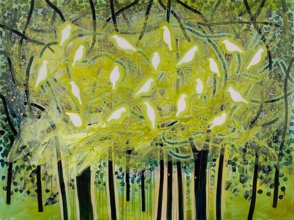 "Ghost Flock" by Jennifer Coates