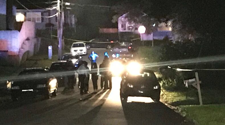 One man was killed and two others were injured in a shooting in southwest Atlanta, police said.