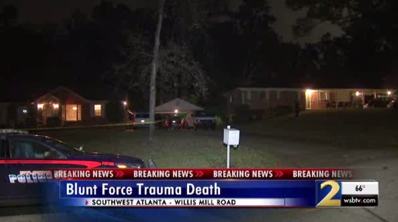 Police are investigating a homicide Tuesday night in southwest Atlanta.