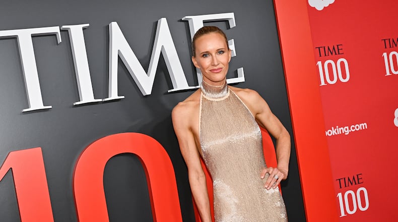 FILE - G9 Ventures founder Amy Griffin attends the Time100 Gala in New York, April 24, 2025. (Photo by Evan Agostini/Invision/AP File)