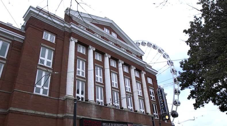 Located in downtown Atlanta, the Tabernacle, as its name implies, originally functioned as a Baptist church dating back to 1911. (Ryon Horne/AJC FILE)