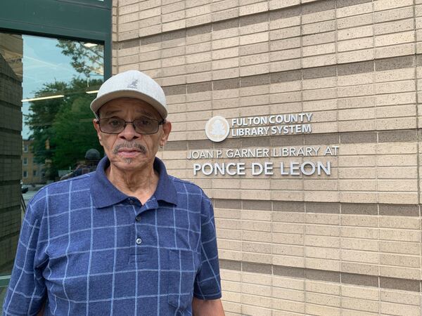 Richard Bailey headed to his fourth polling location after being sent to the wrong one three times Tuesday morning near the Poncey-Highland neighborhood.