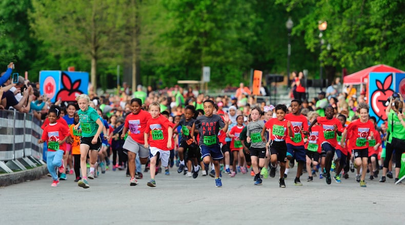 On Wednesday, more than 1,500 youths will compete in the Anthem Peachtree Junior. CONTRIBUTED BY PAUL WARD