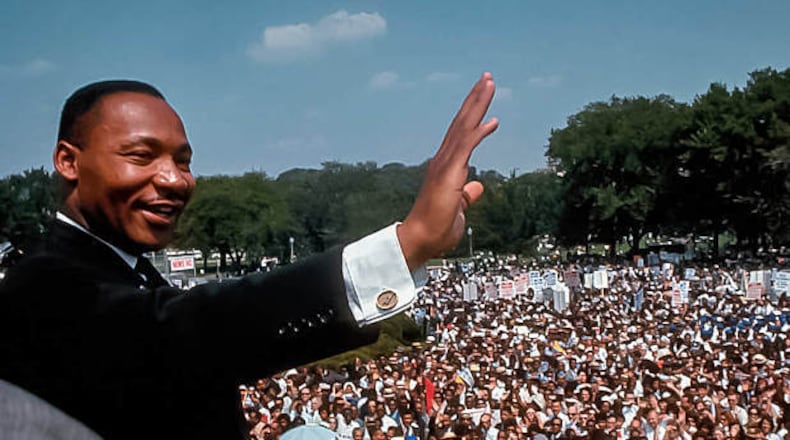 An Emory professor praises the recitation requirement in the proposed new Georgia English language arts standards. The standards call for student presentations of great writing, such as an Emily Dickinson poem or part of the Rev. Martin Luther King Jr.'s “I Have a Dream" speech, which the civil rights leader gave in Washington, D.C., in 1963. (Courtesy of United Ebony Society)