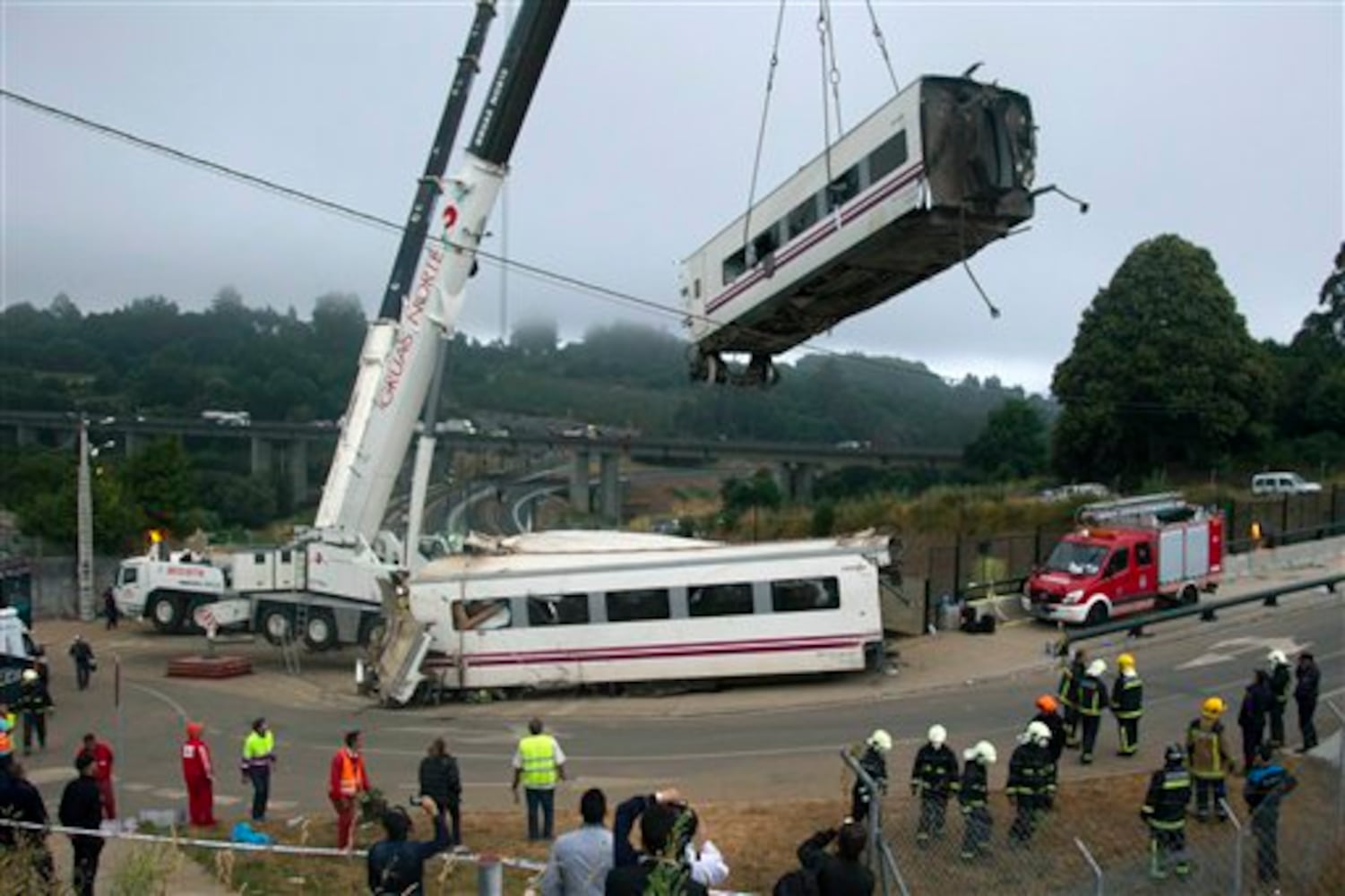 Spain Train Derailment