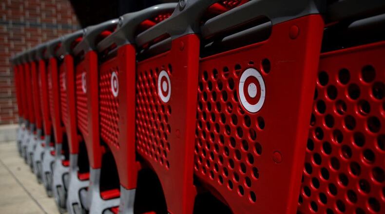 A manager at a Target store in Manhattan was robbed Monday morning.