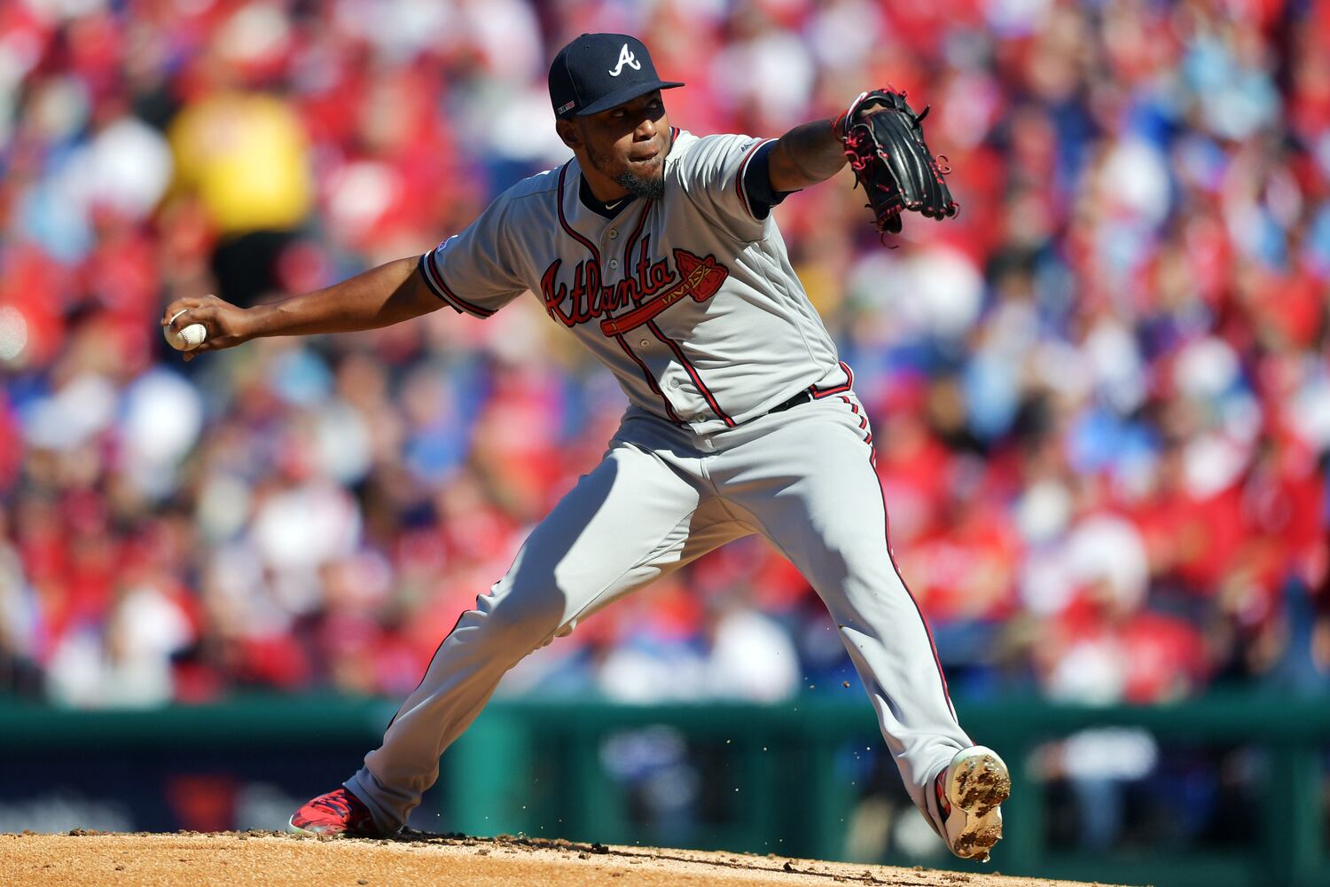 Photos: Braves play the Phillies on Opening Day