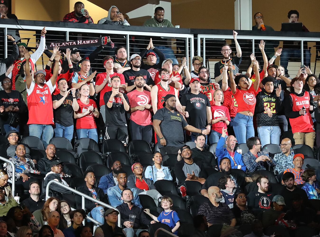 Photos: Hawks lose to Knicks amid coronavirus concerns