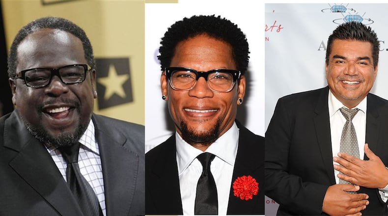 A comedy tour hits Philips Arena October 24 featuring the likes of Cedric the Entertainer, D.L. Hughley and George Lopez. CREDIT: Getty Images