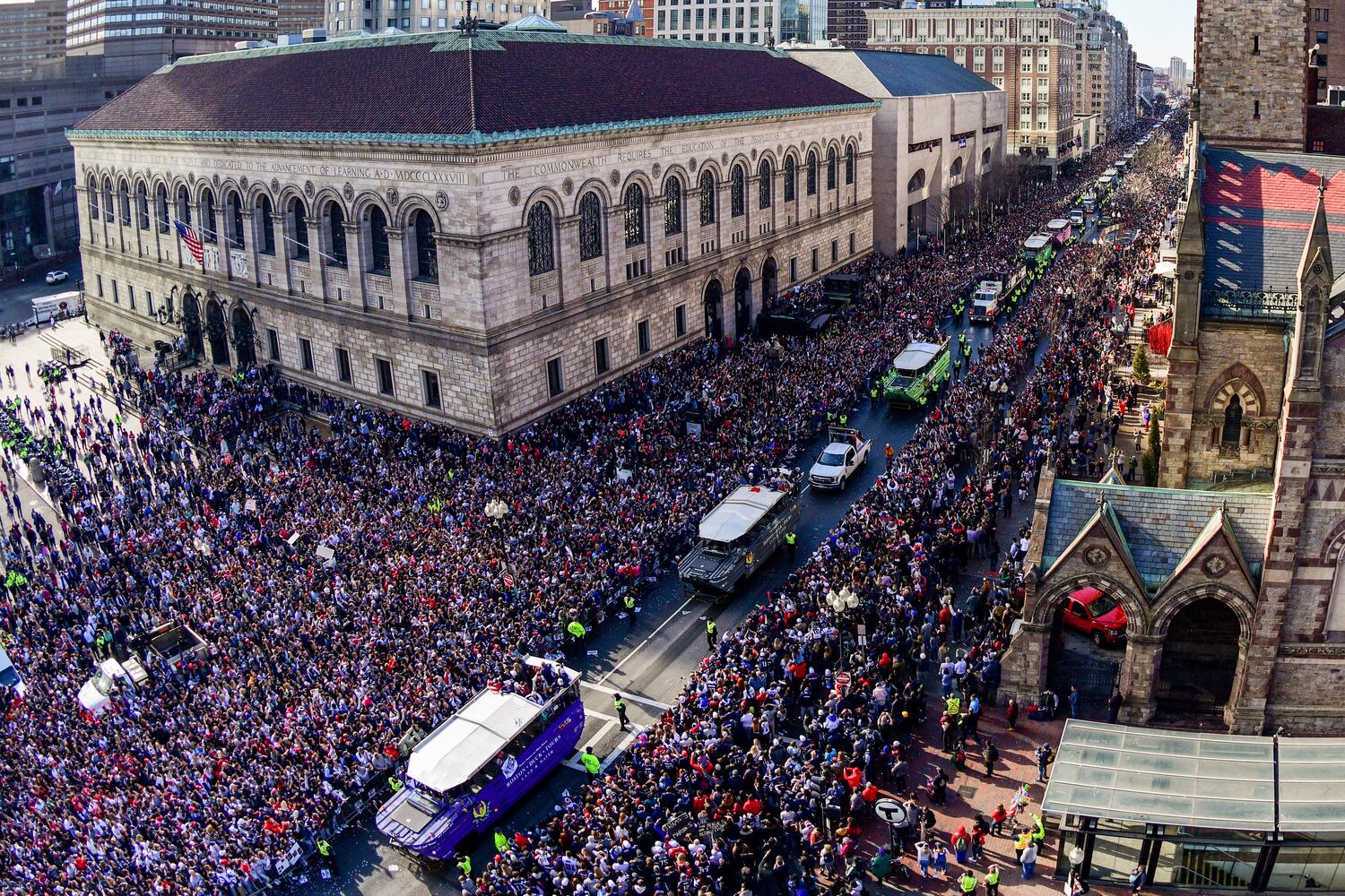 Photos: Patriots celebrate winning Super Bowl